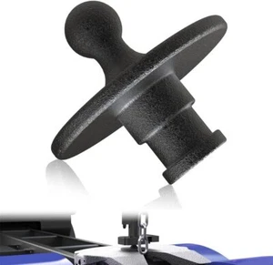 Rear Gooseneck Adapter W/ 2-5/16" Ball King Pin  For Trailer Fifth Wheel Black - Picture 1 of 23
