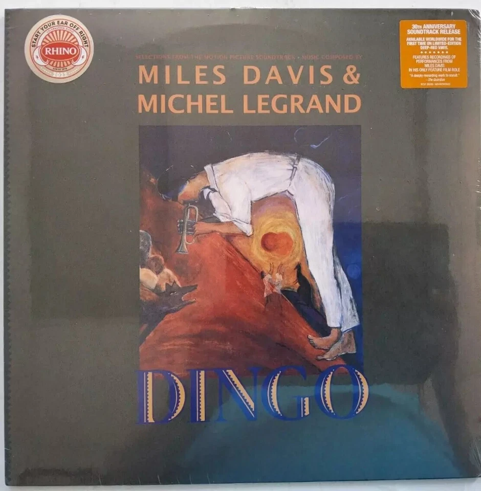 Miles Davis & Michel Legrand – Dingo 2022 LIMITED Red LP Album vinyl record MINT - Image 1 of 4
