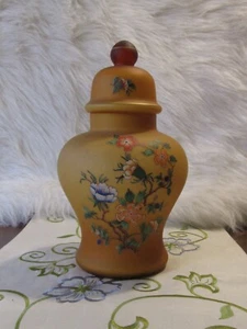 Vintage ARDALT,made In ITALY, glass, Asian  Designed Ginger Jar - Picture 1 of 8