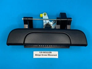 Manija de puerta trasera para Toyota Tacoma 1995-2004 con extremos de varilla puerta trasera negra - Imagen 1 de 11