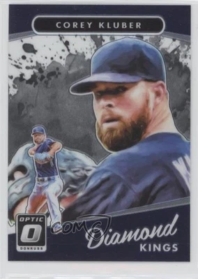 2017 Panini Donruss Optic Diamond Kings Corey Kluber #8 - Image 1 of 2