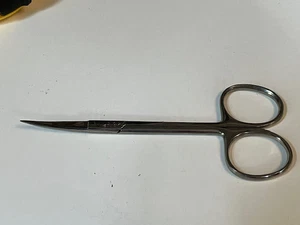 Iris chirurgische medizinische gebogene Nahtschere 4,5" SCHARFE Instrumente - Bild 1 von 4