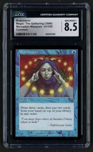 ***CGC 8.5 Brainstorm*** MTG Mercadian Masques Magic Kid Icarus - Bild 1 von 2