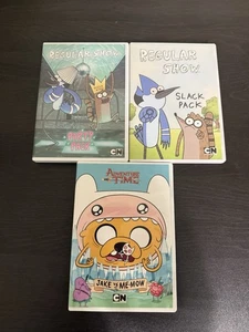 Regular Show And Adventure Time DVDs - Picture 1 of 2