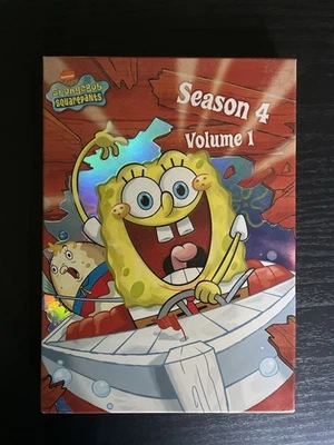 Spongebob Squarepants - Season 4: Vol. 1 (DVD, 2006, 2-Disc Set) - Image 1 of 4