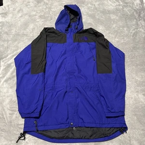 The North Face Hewlett Packard Stow Packable Jacke Herren XL Lila Schwarz Vintage - Bild 1 von 14
