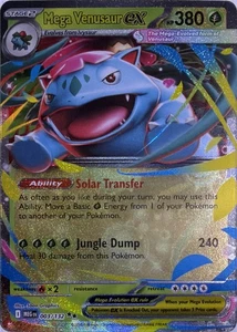 Pokemon TCG Mega Venusaur ex 003/132 Mega Evoluzione - Foto 1 di 2