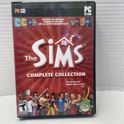 The Sims: Complete Collection (PC CD: Windows, 2005) 4 discs,  booklet, Guide - Image 1 of 4
