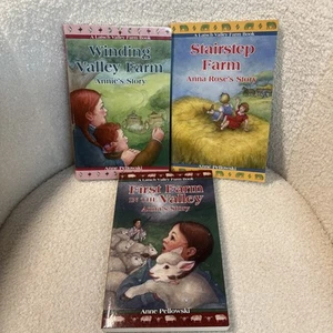 Latsch Valley Farm Books LOT of 3 Anne Pellowski Living History Homeschool - Picture 1 of 11