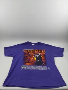Vintage Chris Webber Sacramento Kings Basketball T-Shirt Men's Size XL - Picture 1 of 11