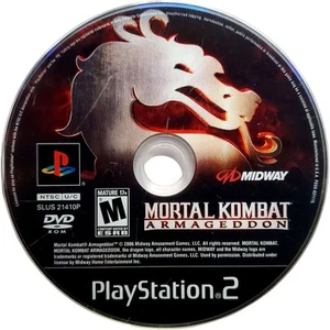 Scratch-Free - Mortal Kombat Armageddon - Sony Playstation 2 Tested Authentic - Picture 1 of 5