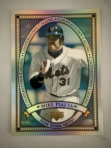 2000 Upper Deck Mike Piazza Cooperstown Calling Holofoil Insert #CC4! HOF, Mets - Bild 1 von 2