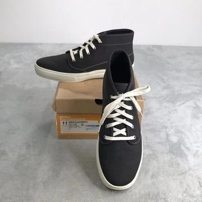 Timberland Earth Keepers Para hombres Negro Lona Hi Tops Talla 11 Nuevo en Caja Foto 1 de 4