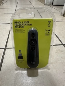 Logitech - R500s Presenter Bluetooth and USB Remote Control - Graphite - NIB - Picture 1 of 3
