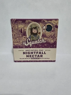 Dr Squatch Nightfall Nectar Soap Bar, Limited Edition, New - Image 1 of 2