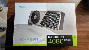 MSI Expert GeForce RTX 4080 Super 16GB RAM - Graphics Card - Excellent Condition - Afbeelding 1 van 4