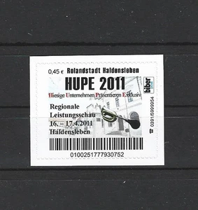 Biber Post Magdeburg Haldensleben Hupe 2011 1 Value ** - Picture 1 of 1
