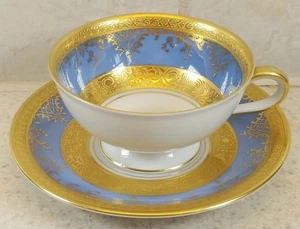 Antique DW Porzellan Karlsbader Porcelain Cup & Saucer Set Excellent Condition! - Picture 1 of 7