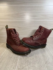 BOTAS CON CORDONES DR MARTENS 1460 PASCAL HECHAS EN INGLATERRA CUERO DENVER - Imagen 1 de 11