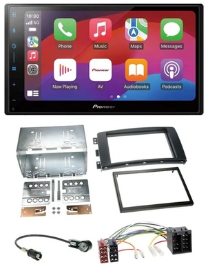 Pioneer DAB USB MP3 Bluetooth 2DIN Autoradio für Smart ForFour 04-06 ForTwo 07-1 - Bild 1 von 4