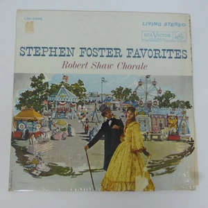 Stephen Foster Favorites Robert Shaw Chorale Vinyl LP - Foto 1 di 10