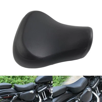 Blk Front Rider Driver Solo Seat Cushion For Harley Sportster XL 883 1200 83-03 — 第 1/4 张图片
