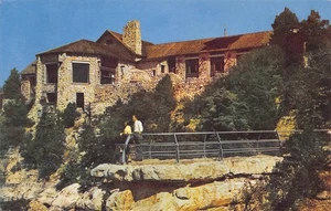 GRAND CANYON LODGE National Park, Arizona Union Pacific 1959 Vintage Postcard - Picture 1 of 2