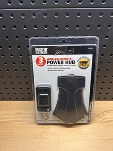 Master Electrician 3 Outlet Plug Wireless Remote Power Hub - Brand New!!! - Picture 1 of 2