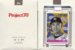 2021 TOPPS PROJECT 70 #368 1958 DEREK JETER - NEW YORK YANKEES - MORNING BREATH - Picture 1 of 2