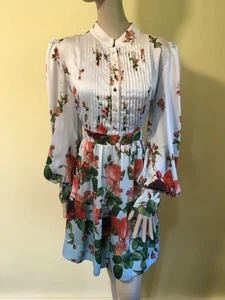 Karen Millen Lydia Millen Floral dress size 16 - Picture 1 of 13