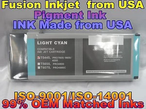 Patrone passt Stylus Pro 4000 7600 9600 Light Cyan T5445 lc Pigmenttinte S - Bild 1 von 1