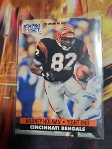 1991 Rodney Holman NFL Pro Set #114 Cincinnati Bengals - Picture 1 of 2