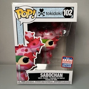 Funko POP! Anime #102 Tokidoki Sabochan 2021 Summer Convention Exclusive - Picture 1 of 18