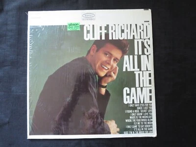 CLIFF RICHARD, It's All In The Game Stereo USA New Sealed LP FREE SHIPPING - Image 1 of 2