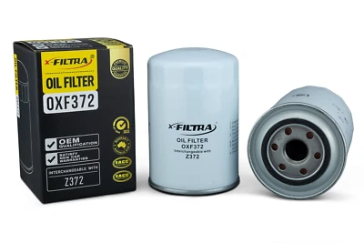Oil Filter x 2 suit Z372 MITSUBISHI FUSO Canter Pajero Triton ML Diesel 3.2L - image 1 of 2