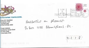 Test Cancel Postmark & Other Postmark On Full Cover Rarely Seen Official Test - Picture 1 of 1