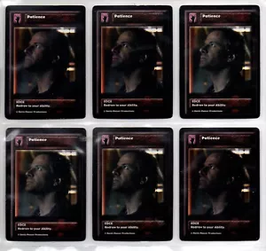 1st Edition Highlander TCG CCG Un-Common Card PATIENCE Playset of 6 - Picture 1 of 1