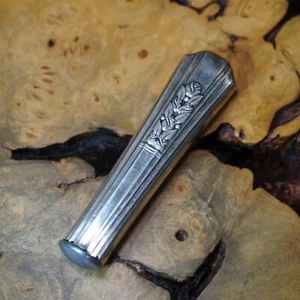 Vintage Silver Plate Pipe Tamper for Smoking Briar and Meerschaum Pipes B - Picture 1 of 3