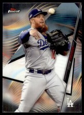 2020 Topps Finest Base #81 Justin Turner - Los Angeles Dodgers