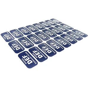 1"x2" Diesel DEF Exhaust Fluid Vinyl Decals Stickers Diesel Fuel Exhaust Turbo - Picture 1 of 6