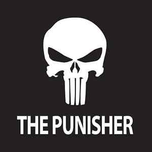 The Punisher Skull Vinyl Decal / Sticker ** 5 Sizes **  