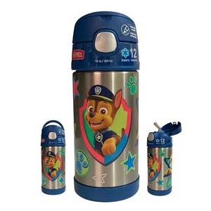 Nick Jr PAW Patrol Water Bottle Thermos Insulated Stainless Steel FUNtainer 12oz - Picture 1 of 11