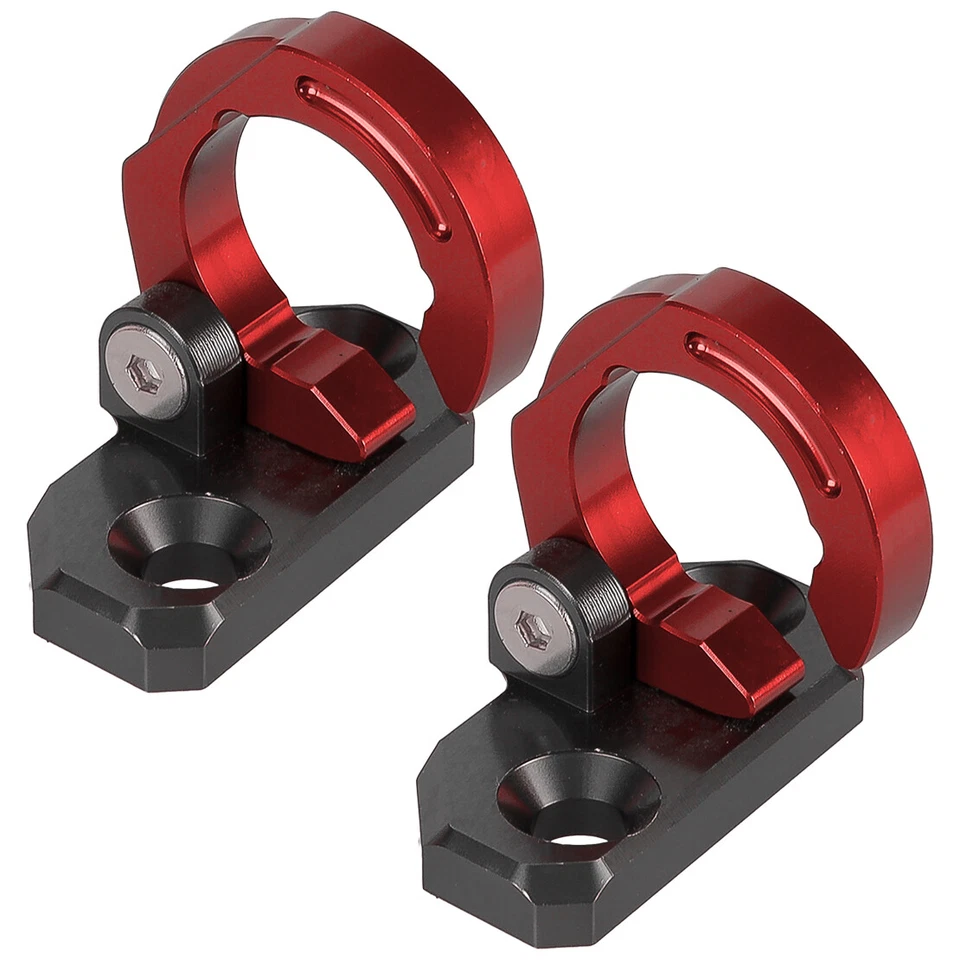 2x Abrazadera guía manguera freno trasero roja apta para Kawasaki KLX140G KLX140/L KDX250 Foto 1 de 4