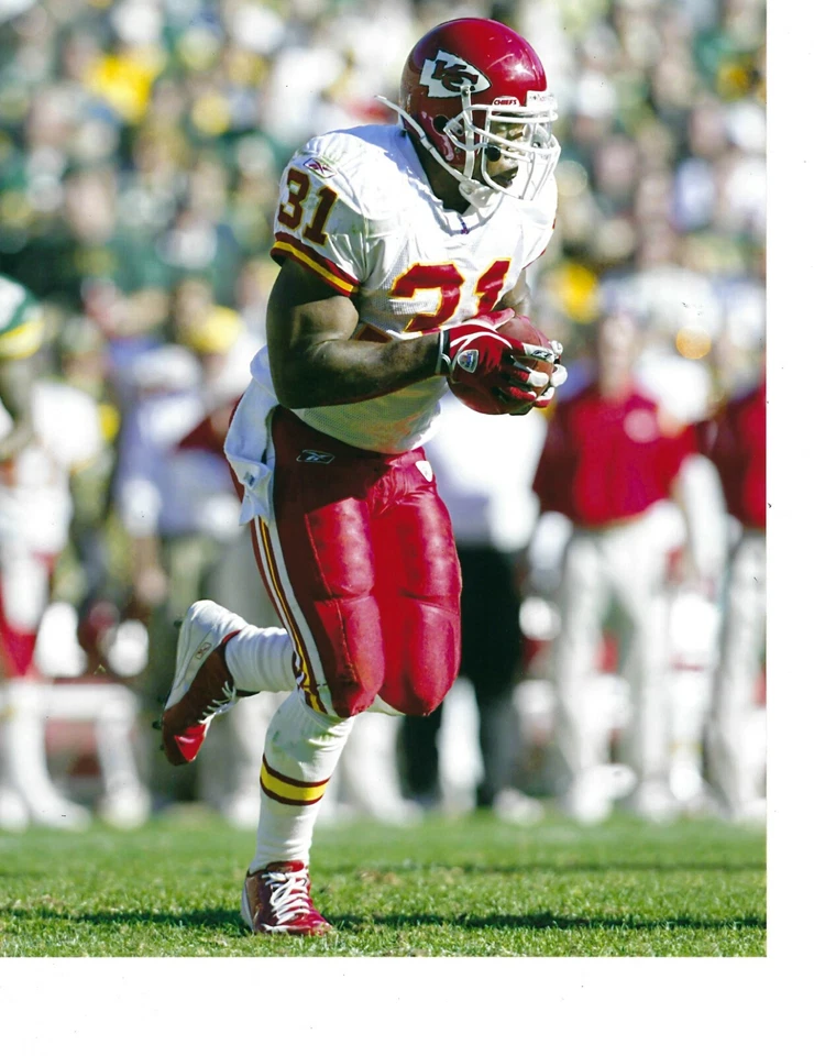 Foto 8x10 fútbol americano sacerdote Holmes, Kansas City Chiefs Foto 1 de 1