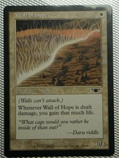 MTG: 1x Wall of Hope - Legions - NM/LP