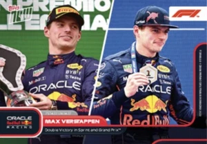 2022 TOPPS NOW FORMULA ONE F1 CARD MAX VERSTAPPEN #13 DOUBLE VICTORY SPRINT & F1 - Picture 1 of 1
