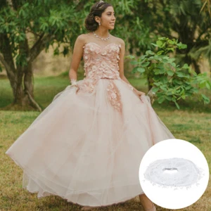 Costume Underskirt Bubble Pettiskirt Flower Girl Petticoat Adjustable Underskirt - Picture 1 of 12