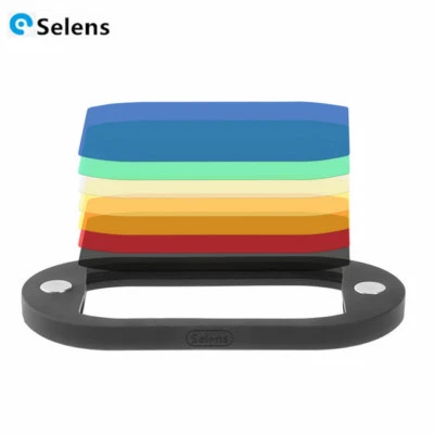 Selens Magnetic Modifier Universal  Gels Grip With 7 Pcs Gel Filters For Flashes - Image 1 of 4