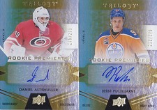 16-17 Trilogy Daniel Altshuller 275/275 Auto Rookie Premieres Level 2 2016