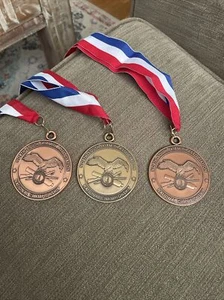 Vintage North South Skirmish National Championship Medals 2003 Fort Shenandoah - Picture 1 of 5